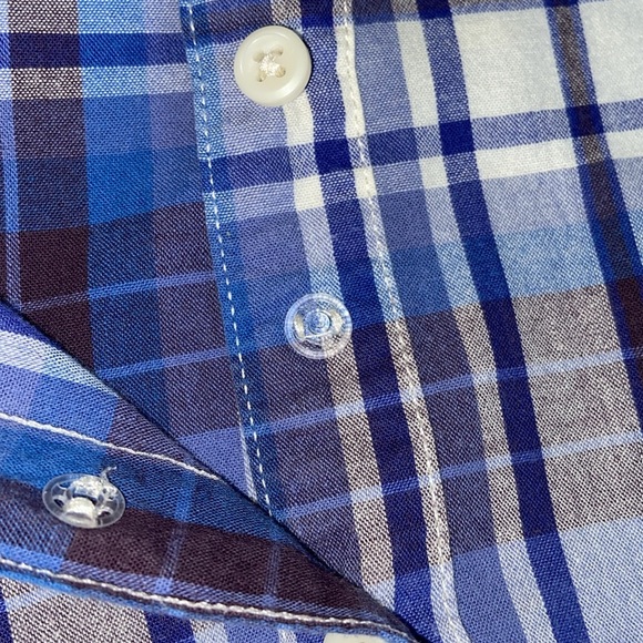 Riders by Lee Plus Size Cotton Shirt With Tab Sleeves - Picture 10 of 10